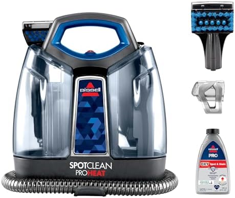 Bissell SpotClean ProHeat 2694 Limpiador portátil de manchas y salpicaduras en alfombras, azul