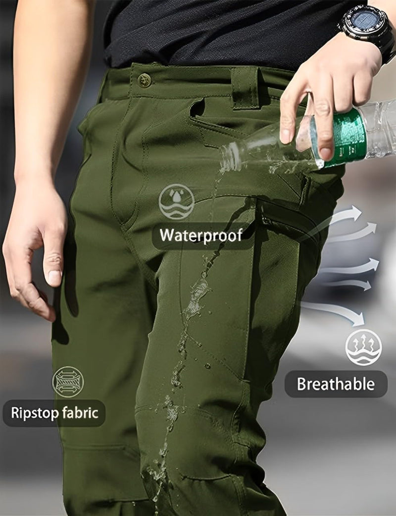 Pantalones de Asalto tácticos para Hombre, Pantalones de Trabajo tácticos Militares para Hombre, Antidesgarro，Impermeable，para Trabajo, Senderism