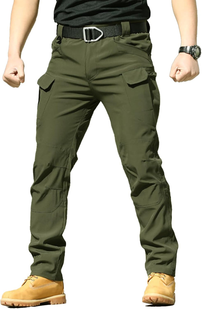 Pantalones de Asalto tácticos para Hombre, Pantalones de Trabajo tácticos Militares para Hombre, Antidesgarro，Impermeable，para Trabajo, Senderism