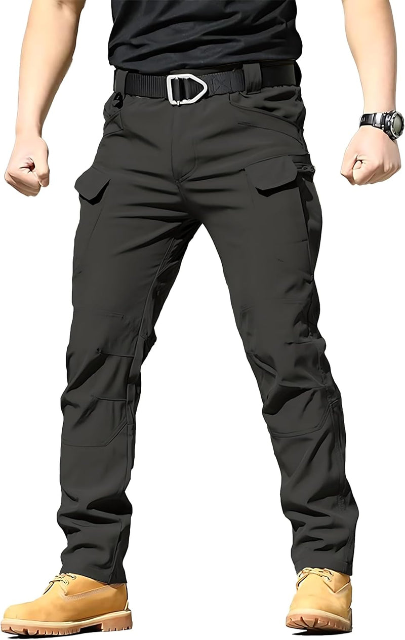 Pantalones de Asalto tácticos para Hombre, Pantalones de Trabajo tácticos Militares para Hombre, Antidesgarro，Impermeable，para Trabajo, Senderism