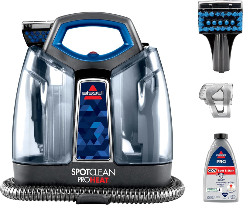 Bissell SpotClean ProHeat 2694 Limpiador portátil de manchas y salpicaduras en alfombras, azul