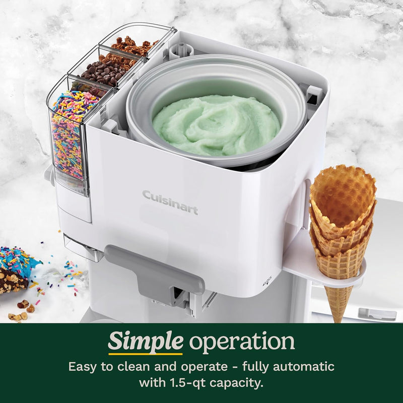 Cuisinart Máquina de helado suave Mix it ICE-48