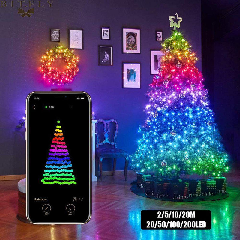 🎄 Árbol de Navidad Smart con Control de Luces por App 🎄